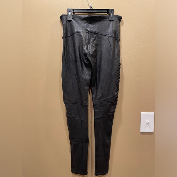 Spanx Moto Faux Leather Leggings - Picture 4 of 6